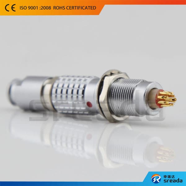 Cheap connector compatible lemo 0b 2-9 pins